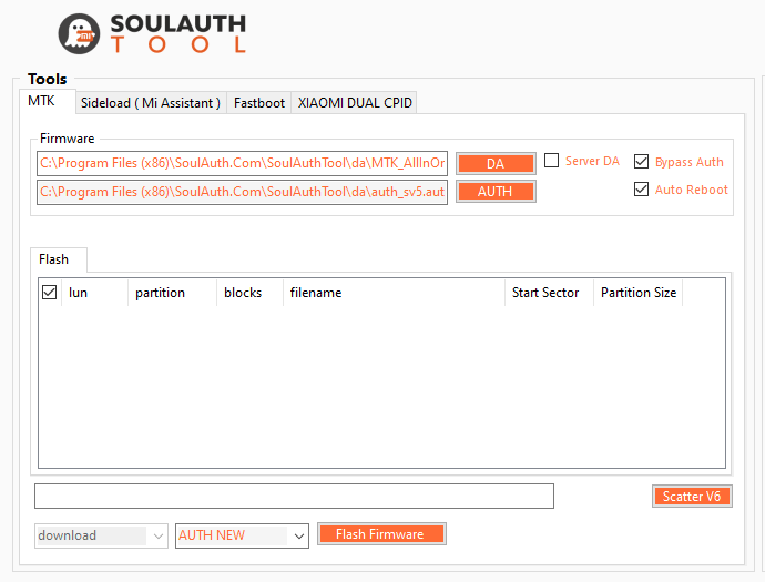 SoulAuth Interface
